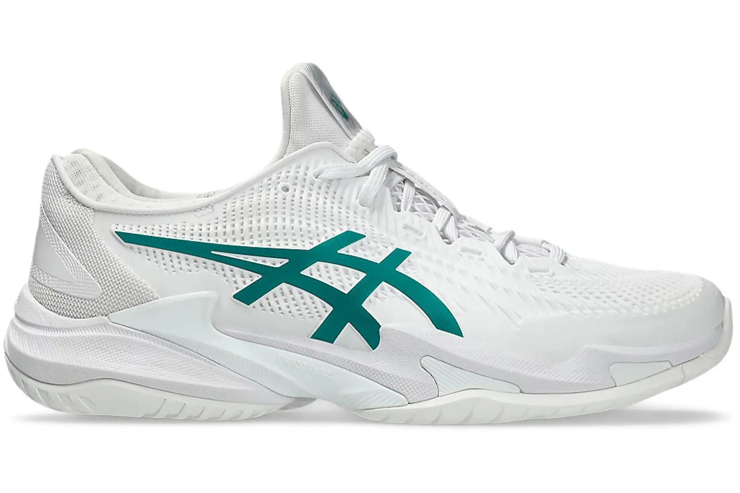 ASICS Court FF 3 Novak White Pitch Green