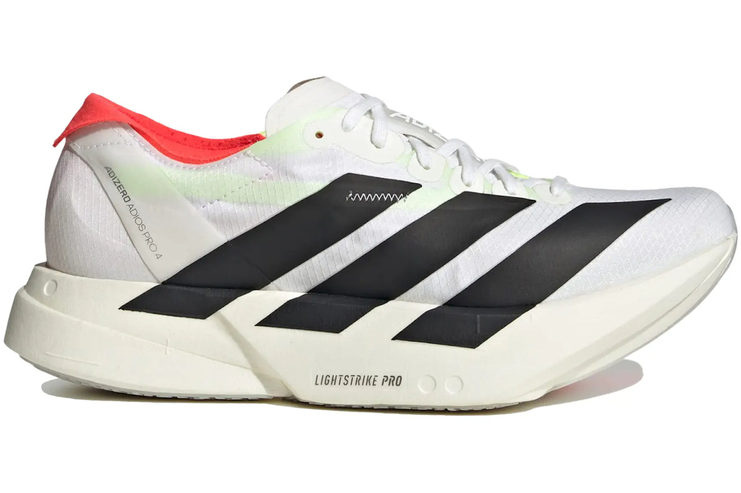 adidas Adizero Adios Pro 4 White Black Red (Women's)