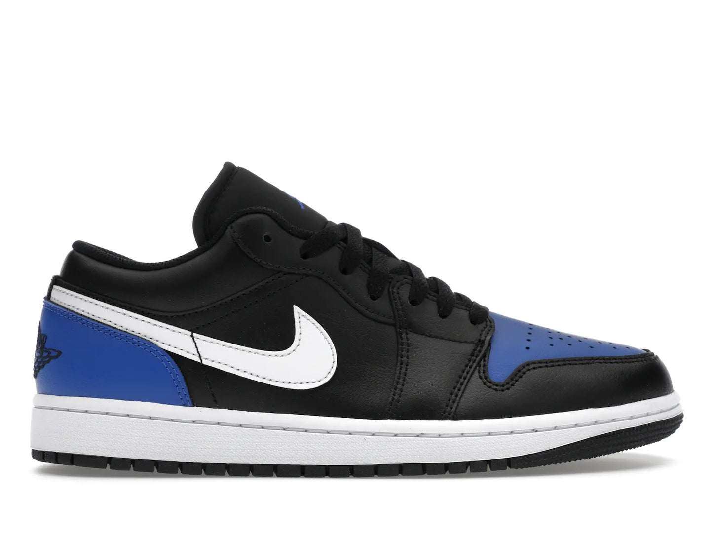 Jordan 1 Low Black Royal Toe